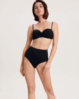 Фото вещи Reserved - Пляжні труси з вирізами - чорний - 0021U-99X