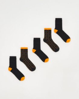 Фото вещи Reserved - Шкарпетки 5 шт. - чорний - 054AI-99X