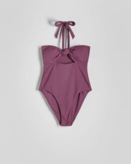 Фото вещи Reserved - Суцільний пляжний купальник - рожевувато-ліловий - 0854Y-34X
