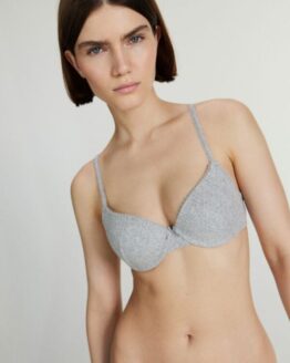 Фото вещи Reserved - Бавовняний бюстгальтер - light grey - 1117Y-09X