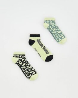 Фото вещи Reserved - Шкарпетки Jurassic World 3 шт. - світло-зелений - 111AM-70X