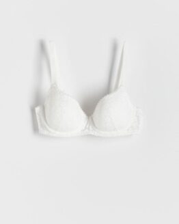 Фото вещи Reserved - Мереживний бюстгальтер - кремовий - 1198Y-01X