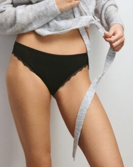 Фото вещи Reserved - Труси-бікіні, 3 штук - чорний - 1467Y-99X