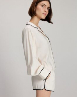 Фото вещи Reserved - Піжама-двійка - кремовий - 1696Y-01X