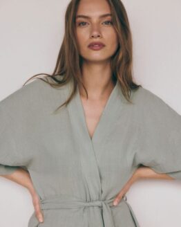 Фото вещи Reserved - LADIES` DRESSING GOWN - бірюзовий - 1708Y-66X