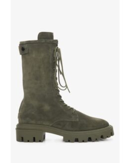 Фото вещи Напівчоботи демісезонні зелені Estro ER00110191